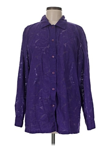 Draper's & Damon's Long Sleeve Button-Down Shirt (view 1)