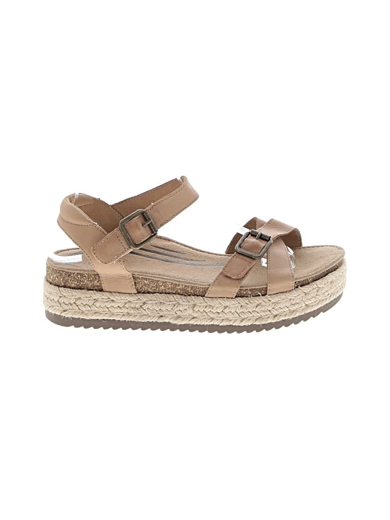 Pre-owned Aetrex Sandals In Tan