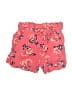 Justice Floral Red Shorts Size 10 - photo 1