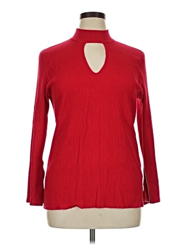 INC International Concepts Long Sleeve Blouse (view 1)
