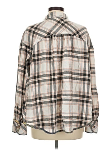 BDG Long Sleeve Button-Down Shirt (view 2)