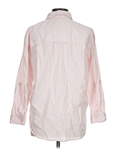 Gloria Vanderbilt 3/4 Sleeve Button-Down Shirt (view 2)