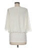 Chaus 100% Polyester Ivory 3/4 Sleeve Blouse Size M - photo 2