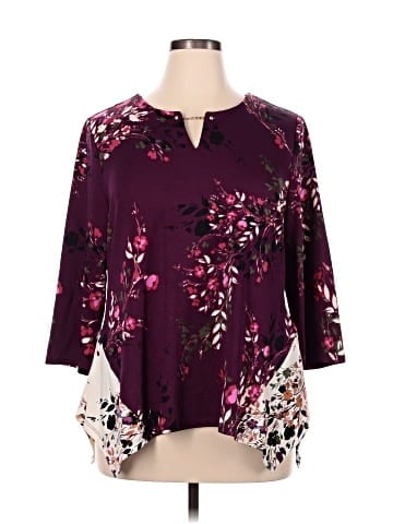 Zac & Rachel 3/4 Sleeve Blouse (view 1)