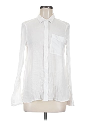 Express Long Sleeve Button-Down Shirt (view 1)
