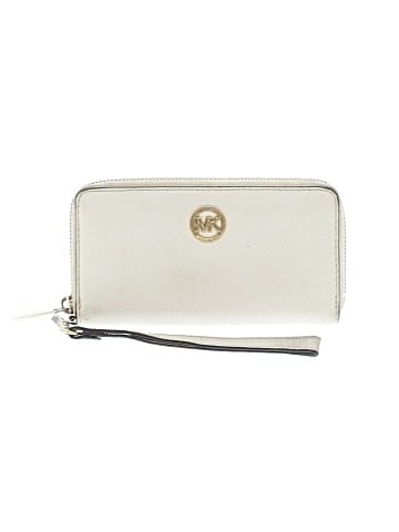 MICHAEL Michael Kors Leather Wristlet (view 1)