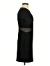Express Solid Black Cocktail Dress Size 6 - photo 4