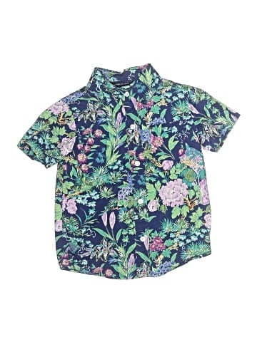 Janie and Jack Short Sleeve Button-Down Shirt (view 1)