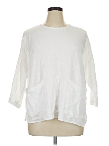 Jones & Co 3/4 Sleeve Top (view 1)