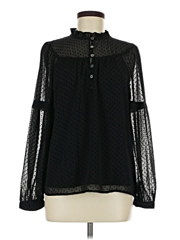Ann Taylor LOFT Long Sleeve Blouse (view 1)