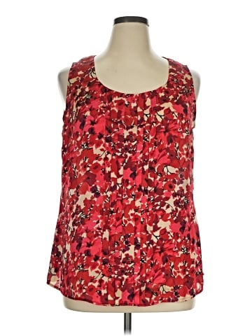 AK Anne Klein Sleeveless Blouse (view 1)