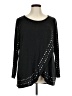 Belldini Black Long Sleeve Top Size 1X - photo 1
