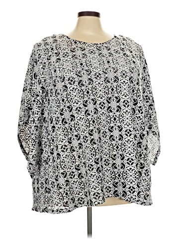 Ruby Rd. 3/4 Sleeve Blouse (view 1)