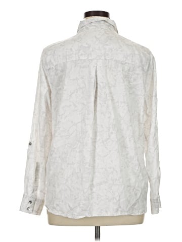 CALVIN KLEIN JEANS Long Sleeve Button-Down Shirt (view 2)