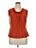 Cato Orange Sleeveless Blouse Size XL - photo 1
