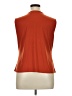 Cato Orange Sleeveless Blouse Size XL - photo 2