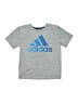 Adidas Gray Active T-Shirt Size 8 - photo 1