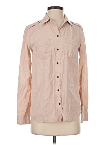 Express Long Sleeve Button-Down Shirt (view 1)