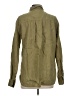 Athleta 100% Linen Solid Green Long Sleeve Button-Down Shirt Size XS - photo 2