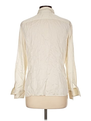 Ann Taylor Long Sleeve Silk Top (view 2)