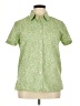 Orvis Paisley Green Short Sleeve Blouse Size 14 - photo 1