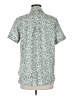 Rapbin Floral Green Short Sleeve Blouse Size M - photo 2
