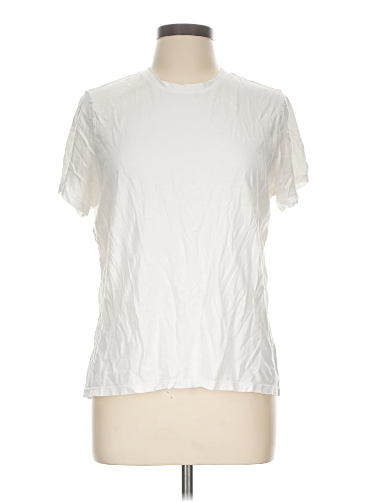 Pre-owned Member's Mark Short Sleeve T-shirt In Ivory