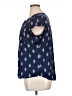 Liz Claiborne 100% Polyester Blue Short Sleeve Blouse Size XL (petite) - photo 5