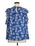 Vince Camuto 100% Polyester Blue Short Sleeve Blouse Size 1X - photo 2