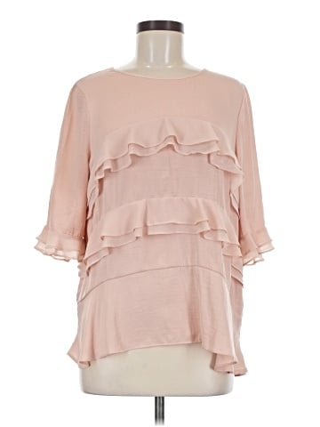 Who What Wear 3/4 Sleeve Blouse (view 1)