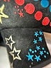 Valentino 100% Leather Stars Black Blue Ankle Boots Size EU 36 1/2 - photo 3