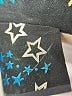 Valentino 100% Leather Stars Black Blue Ankle Boots Size EU 36 1/2 - photo 4
