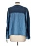 INC International Concepts 100% Cotton Blue Pullover Sweater Size L - photo 2
