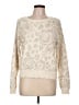 Laura Ashley Floral Ivory Pullover Sweater Size L - photo 1