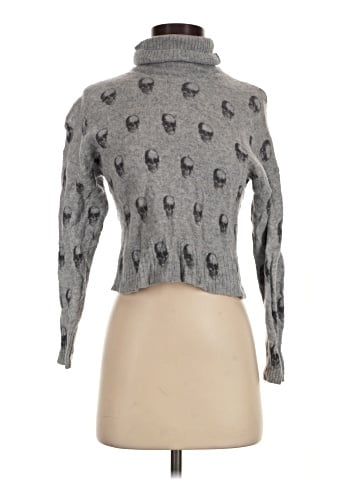 Skull Cashmere Cashmere Pullover Sweater (view 1)