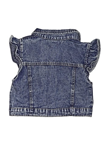 Little Lass Denim Vest (view 2)