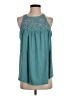 Assorted Brands Teal Sleeveless Blouse Size S - photo 1