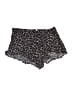 Free People Animal Print Black Shorts Size L - photo 1