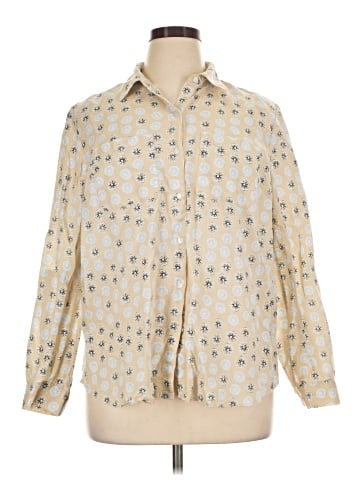 Charter Club Long Sleeve Button-Down Shirt (view 1)