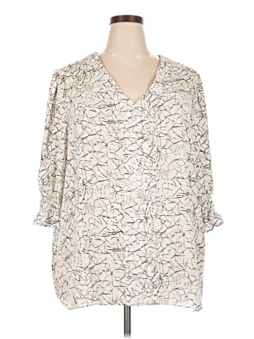 Jones New York 3/4 Sleeve Blouse (view 1)