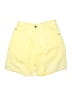 Cherokee 100% Cotton Solid Yellow Shorts Size 10 - photo 1