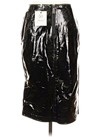 Lita By Ciara Leather Skirt (view 2)