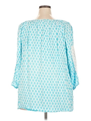 Crown & Ivy 3/4 Sleeve Blouse (view 2)