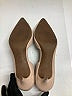 1901 100% Leather Ivory Heels Size 7 1/2 - photo 4