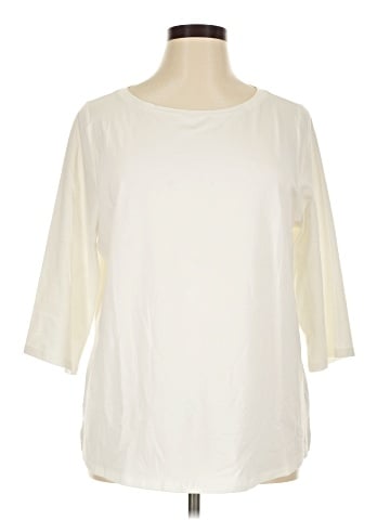Belle By Kim Gravel 3/4 Sleeve T-Shirt (view 1)