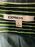Express Stripes Green Long Sleeve Button-Down Shirt Size L - photo 7