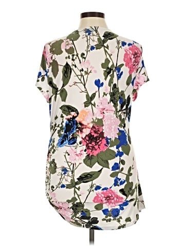 INC International Concepts Short Sleeve Blouse (view 2)