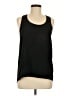Soprano 100% Polyester Black Sleeveless Top Size M - photo 1