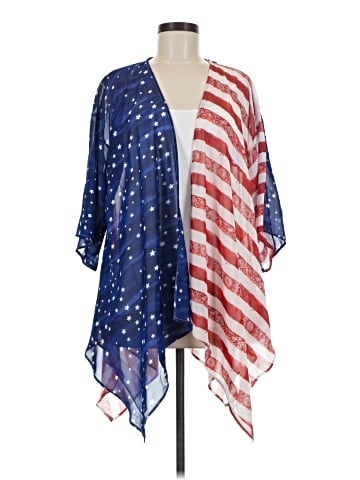 Blue Rain Kimono (view 1)