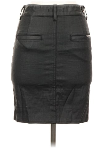 7 For All Mankind Faux Leather Skirt (view 2)